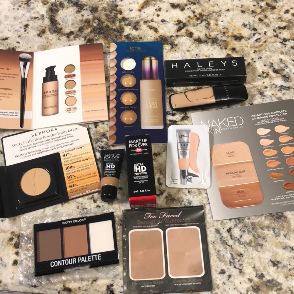 MUFE sephora tarte too faced foundation